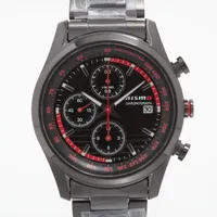 ノーブランド SS QZ 黒文字盤