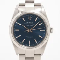 ロレックス エアキング 14000M SS AT 青文字盤