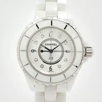 シャネル J12 H2422 CE×SS QZ シェル文字盤