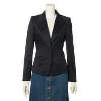 グッチ ウール ジャケット 04年 38 ブラック