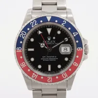 ロレックス GMTマスター Ⅱ 16710 SS AT 黒文字盤