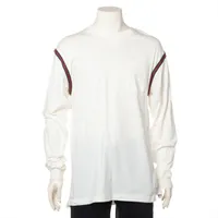 グッチ コットン ロングTシャツ S ホワイト