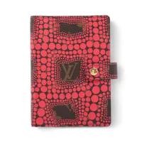 ヴィトン モノグラムパンプキンドット アジェンダPM R21132 手帳カバー レッド