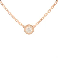 カルティエ ダムール XS ダイヤ ブレスレット 750(PG) ABランクの