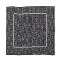 シャネル ココマーク シルク スカーフ ブラック