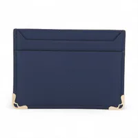 カルティエ マストドゥカルティエ レザー カードケース ブルー