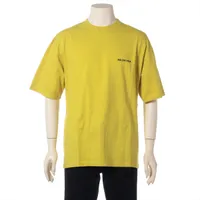 バレンシアガ コットン Tシャツ 21年 M イエロー