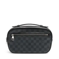 LOUIS VUITTON ルイヴィトン グラフィット アンブレール ダミエ ルイヴィトングラフィット アンブレール 14137 黒/グレー メンズ