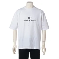 バレンシアガ コットン Tシャツ 21年 M ホワイト