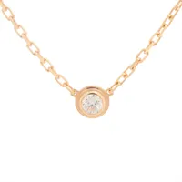 カルティエ ダムール SM ダイヤ 750(PG)