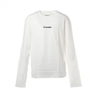 ジルサンダープラス コットン ロングTシャツ 24SS L ホワイト
