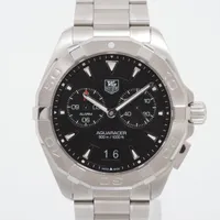 タグホイヤー アクアレーサー WAY111Z SS QZ 黒文字盤