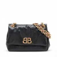 バレンシアガ クラシックメタリックエッジ ナノシティ レザー 2WAY