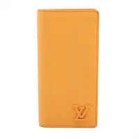 ヴィトン LVアエログラム ポルトフォイユブラザ NM M81811 ロングウォレット イエロー