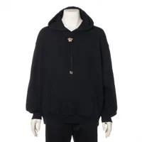 ヴェルサーチ メデューサ コットン パーカー 22年 XL ブラック