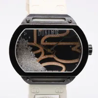 デュナミス スパルタン SS×ラバー AT 黒文字盤