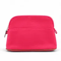 エルメス ボリードポーチミニ キャンバス ピンク