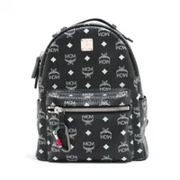 MCM ヴィセトス レザー バックパック/リュック ブラック