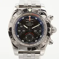 ブライトリング クロノマット AB011012/BE69 SS AT 黒文字盤