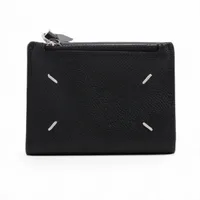 メゾンマルジェラ グラムスラム 4ステッチ レザー 三つ折り財布