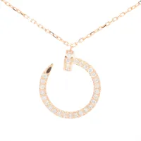 カルティエ ジュストアンクル ダイヤ 750(PG)