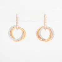 Cartier カルティエ 750 ダイヤ ルビー アグラフ リング Cartier - Cartierカルティエ 750 ルビー ダイヤ リングの通販 by