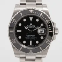 ロレックス サブマリーナーデイト 116610LN SS AT 黒文字盤