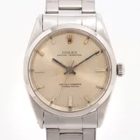 ロレックス オイスターパーペチュアル 1018 SS AT シルバー文字盤