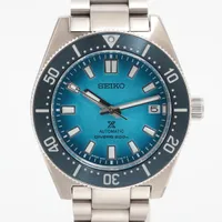 セイコー プロスペックス 6R35-01V0 SS AT 青文字盤