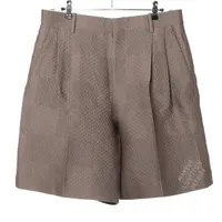 ヴィトン ウール ショートパンツ 25SS 48 ベージュ