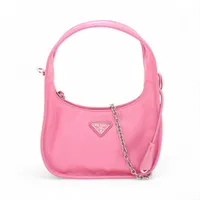 プラダ テスート ナイロン 2WAYショルダーバッグ ピンク