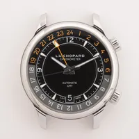 ショパール L.U.C GMT ワン 168579-3001 SS AT 黒文字盤