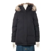 ピレネックス ポリエステル ダウンジャケット 36 ブラック