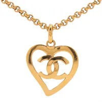 本物⭕️シャネル⭕️ 23P ココマーク ハート バレッタ ゴールド 箱付