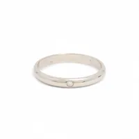 カルティエ ウェディング 1P ダイヤ Pt950 54