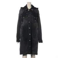 ディースクエアード コットン デニムジャケット 23SS 36 ブラック