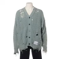 メゾンミハラヤスヒロ コットン カーディガン 46 ブルー