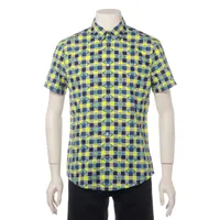 ヴィトン コットン シャツ 13SS M マルチカラー