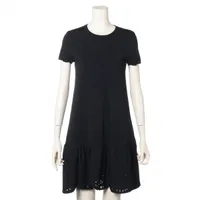 ヴァレンティノ レーヨン ワンピース S ブラック