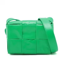 ボッテガヴェネタ イントレチャート ナイロン×レザー 2WAYボストン