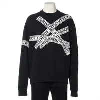 ディースクエアード コットン スウェット 18AW 3XL ブラック