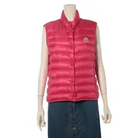 モンクレール LIANE ナイロン ダウンベスト 13年 4 ピンク