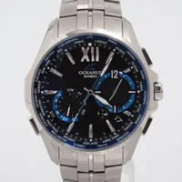 カシオ オシアナス OCW-S3400-1AJF TI ソーラー シルバー文字盤