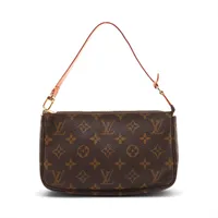 ヴィトン モノグラム ポシェット アクセソワール M51980 ブラウン