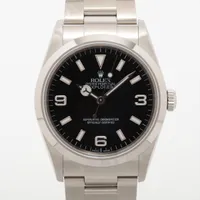 ロレックス エクスプローラーⅠ 114270 SS AT 黒文字盤