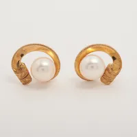 ミキモト パール K18(YG) 約7.0mm
