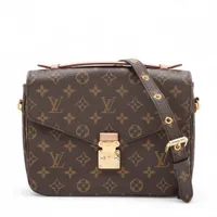 ルイ・ヴィトン モノグラム ポシェット メティス MM M44875 ブラウン