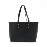 バーバリー レザー トートバッグ ブラック