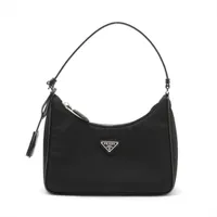 プラダ テスート ナイロン 2WAYハンドバッグ ブラック