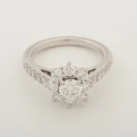 ハリーウィンストン サンフラワー ミニ ダイヤ Pt950